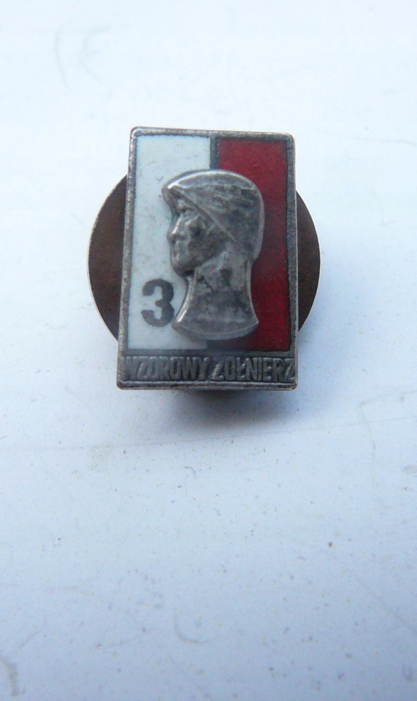 Odznaka Wzorowy Żołnierz 3 miniatura