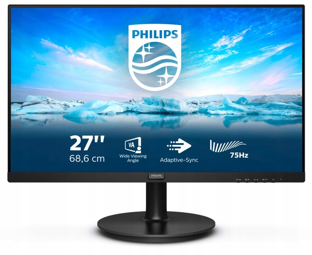 Monitor LED Philips 272V8LA 27" 1920 x 1080px