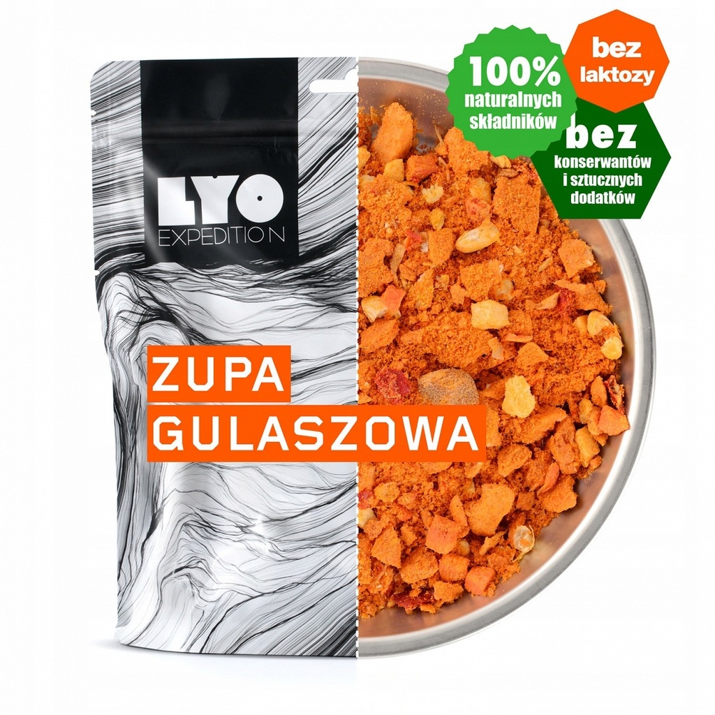 Liofilizat liofilizaty Lyofood Zupa Gulaszowa 500g