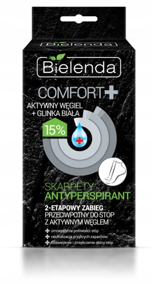 BIELENDA SKARPETKI + AKTYWNY WĘGL - ANTYPERSPIRANT