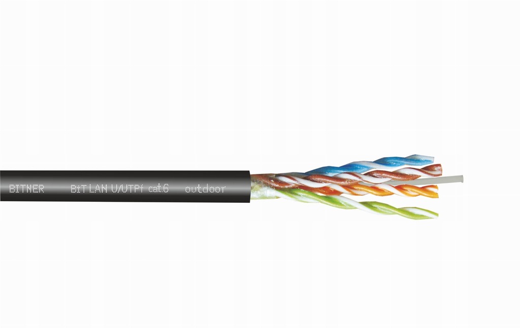 Przewód internetowy UTPF 6 4x2x0,5 OUTDOOR BITNER