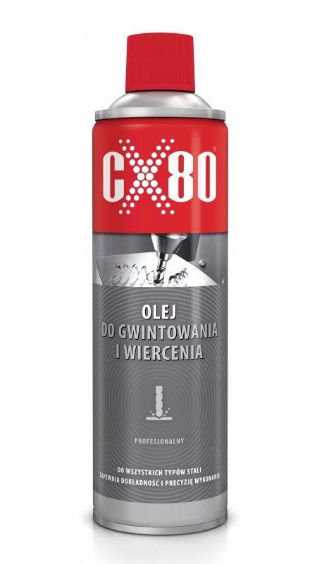 CX80 OLEJ DO GWINTOWANIA I WIERCENIA 500ML