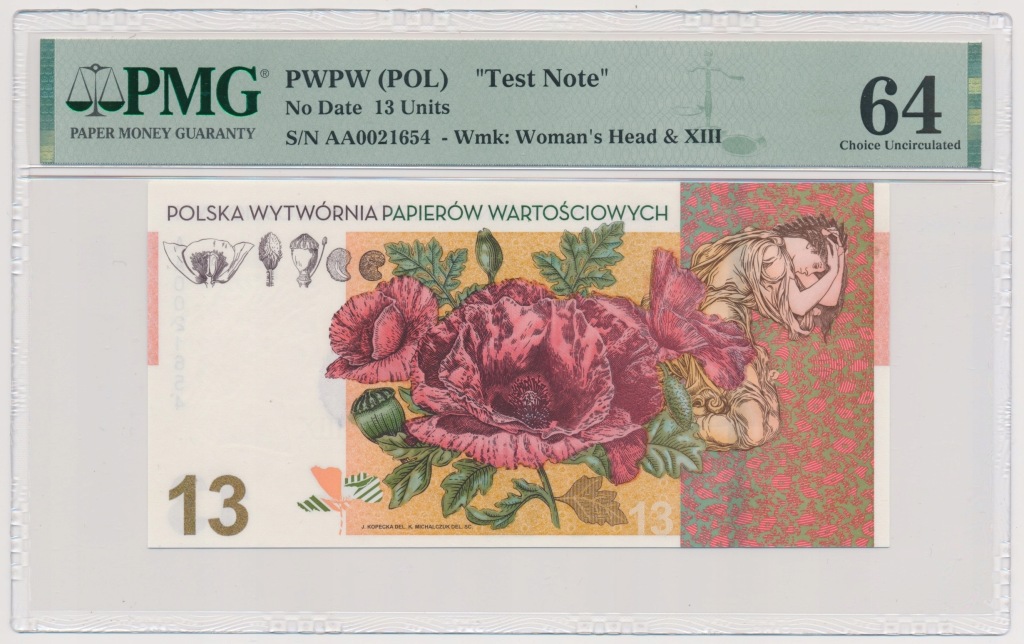 8203. PWPW 13 Demeter - PMG 64