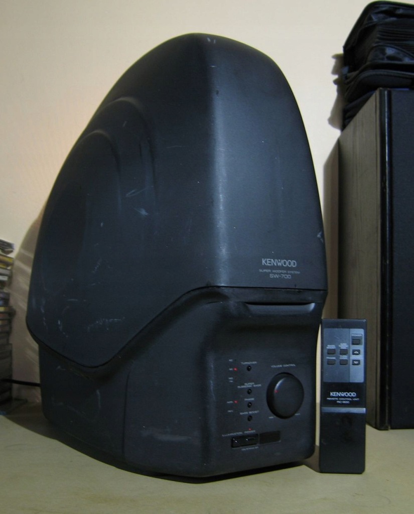 KENWOOD SW700 JAPOŃSKI SUBWOOFER AKTYWNY + PILOT 12307192047