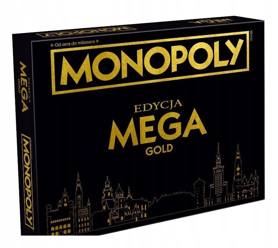 MONOPOLY MEGA GOLD [GRA PLANSZOWA]
