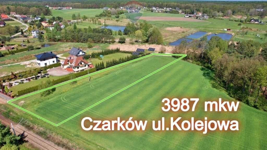 Działka, Czarków, Pszczyna (gm.), 3987 m²
