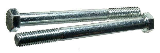 Śruba calowa 1/4-20 UNC 51mm łeb HEX stal ocynk