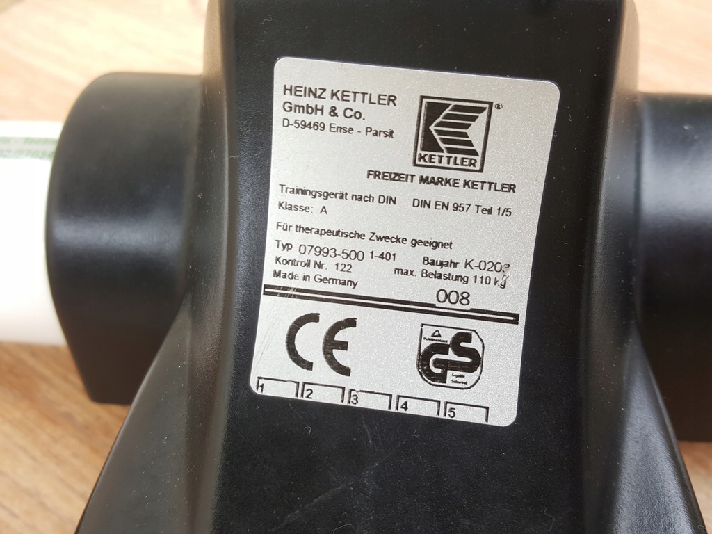 Rowerek Kettler Ergometer Gx1 Oficjalne Archiwum Allegro
