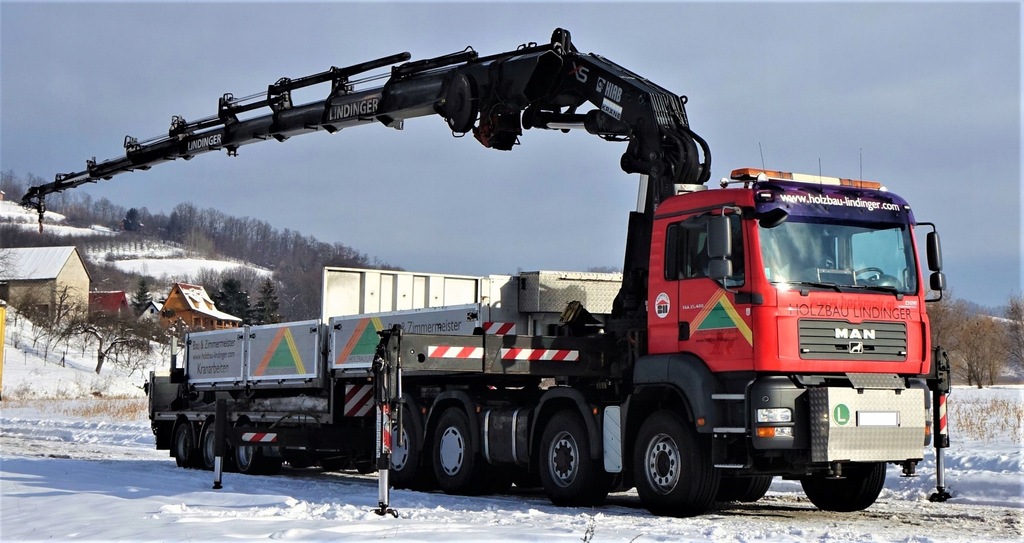 MAN TGA 35.480Ciągnik siodłowy + HDS/PILOT+NACZEPA