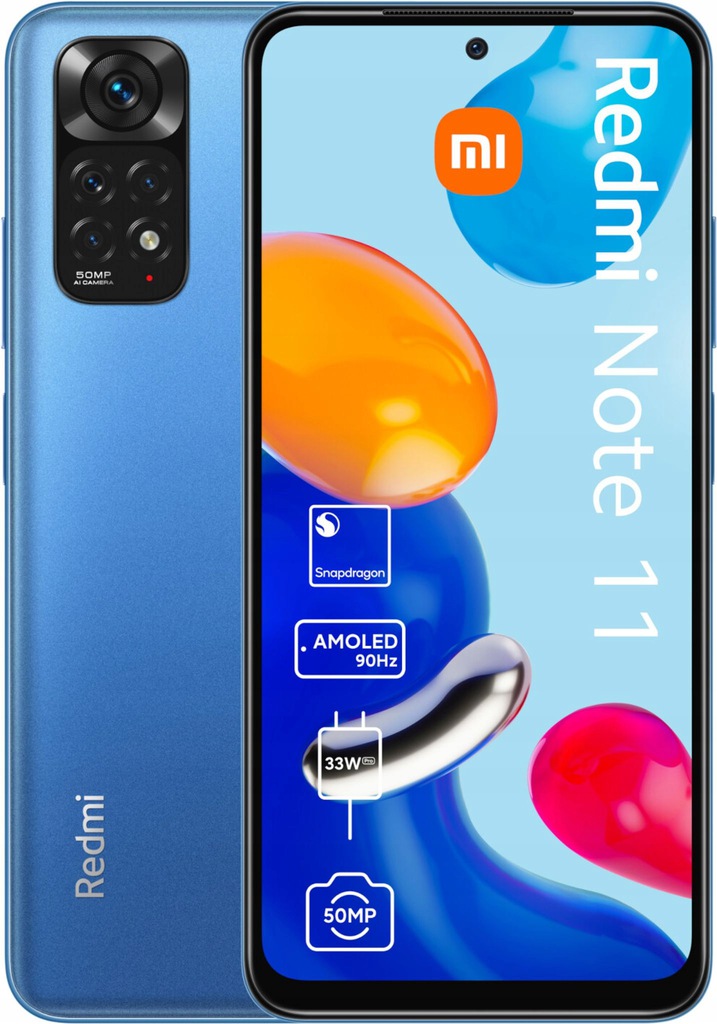 Smartphone Xiaomi Redmi Note 11 4/64 GB 5G blue - 12221805820 ...