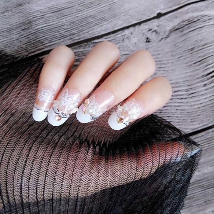 Paznokcie Sztuczne Tipsy Slubne Nie Hybryda 8315780896 Oficjalne Archiwum Allegro