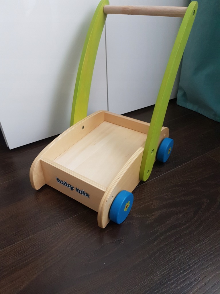 Chodzik popychacz jeździk wózek baby mix