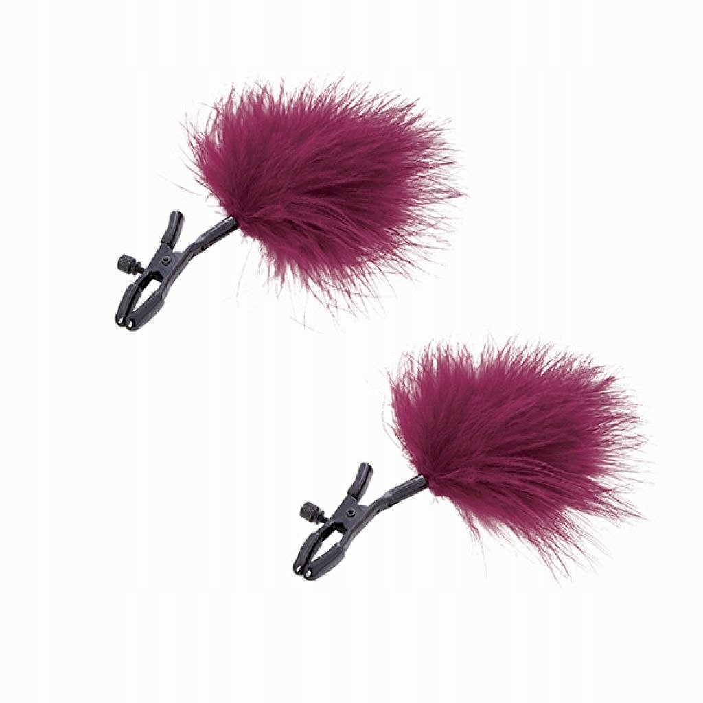 Zaciski na sutki - S&M Enchanted Feather Nipple Clamps