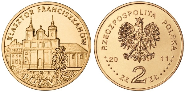 Moneta 2zł, Klasztor Franciszkanów