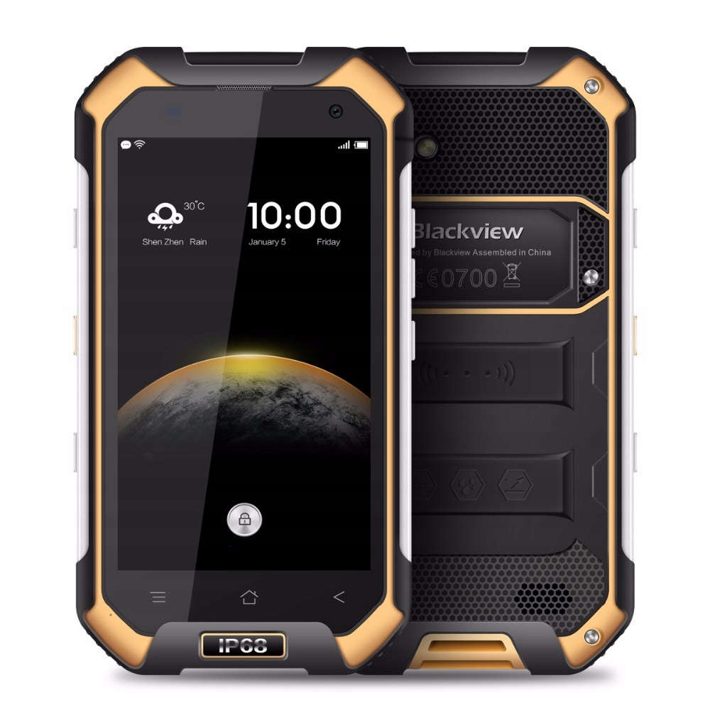 Telefon Blackview BV6000 IP68 3/32GB LTE A7 Żółty