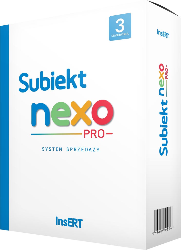 Subiekt Nexo PRO na 3 stanowiska; licencja wieczysta ESD