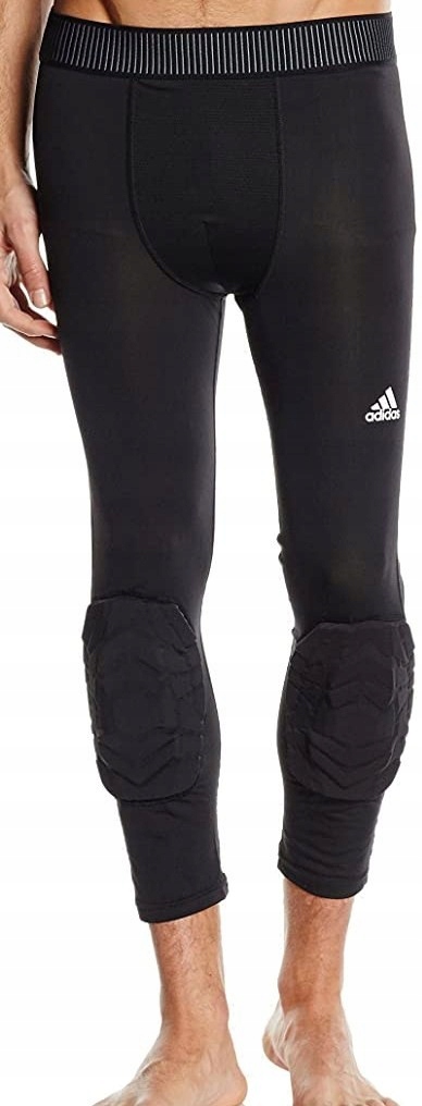 ADIDAS legginsy 3/4 ochronne koszykarskie - M