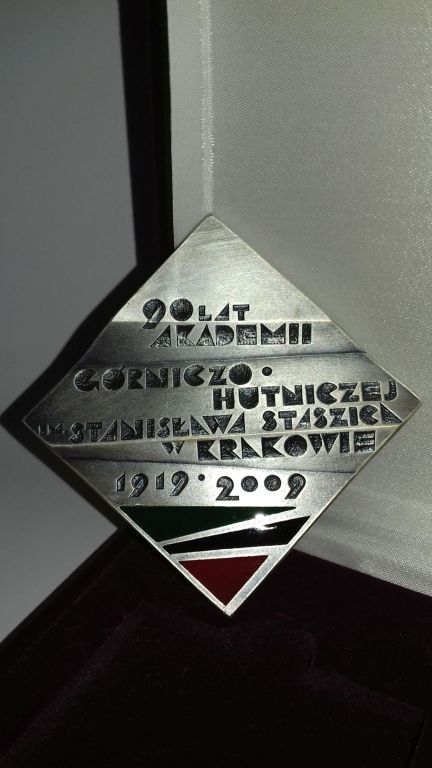 Medal 90-lecia Stowarzyszenia Wychowanków AGH (B)