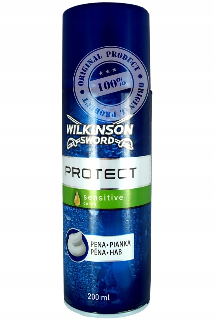 Wilkinson PROTECT pianka do golenia, 200 ml