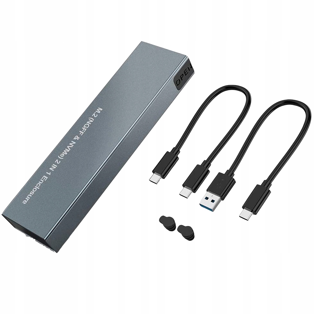 Купить Корпус SSD-накопителя NVME/SATA PCIe Диск M.2 USB-C 3.1 Gen 2: отзывы, фото, характеристики в интерне-магазине Aredi.ru