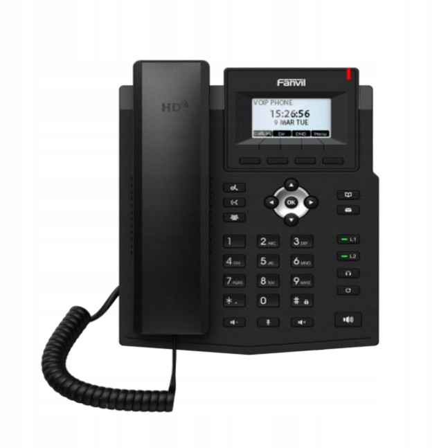 Fanvil X3SG Lite | Telefon VoIP | IPV6, HD Audio, RJ45 1000Mb/s PoE, wyświe