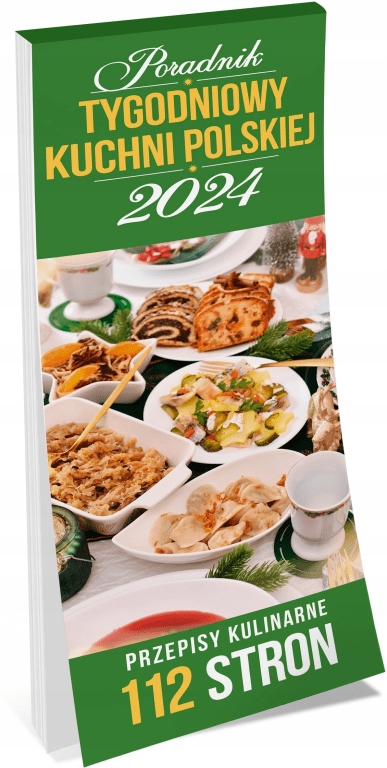 OUTLET - Kalendarz 2024 ścienny tygodniowy kuchnia
