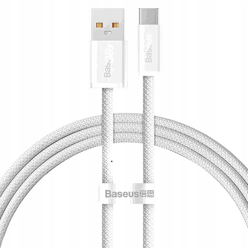 Kabel Baseus USB do USB-C, przewód 1m, 100W