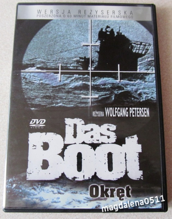 Film  "Das Boot" Okret wersja reżyserska DVD