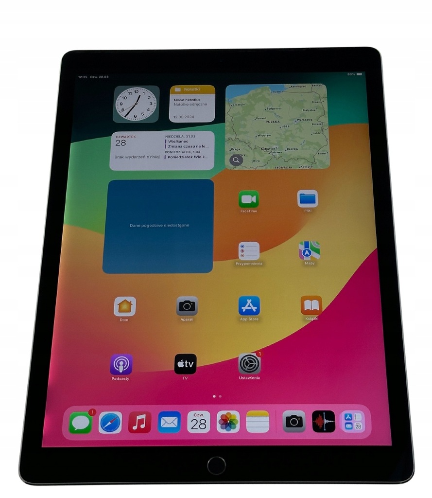 Apple iPad Pro 2 12.9 512GB WiFi (2th gen) 2017 A1670 szary