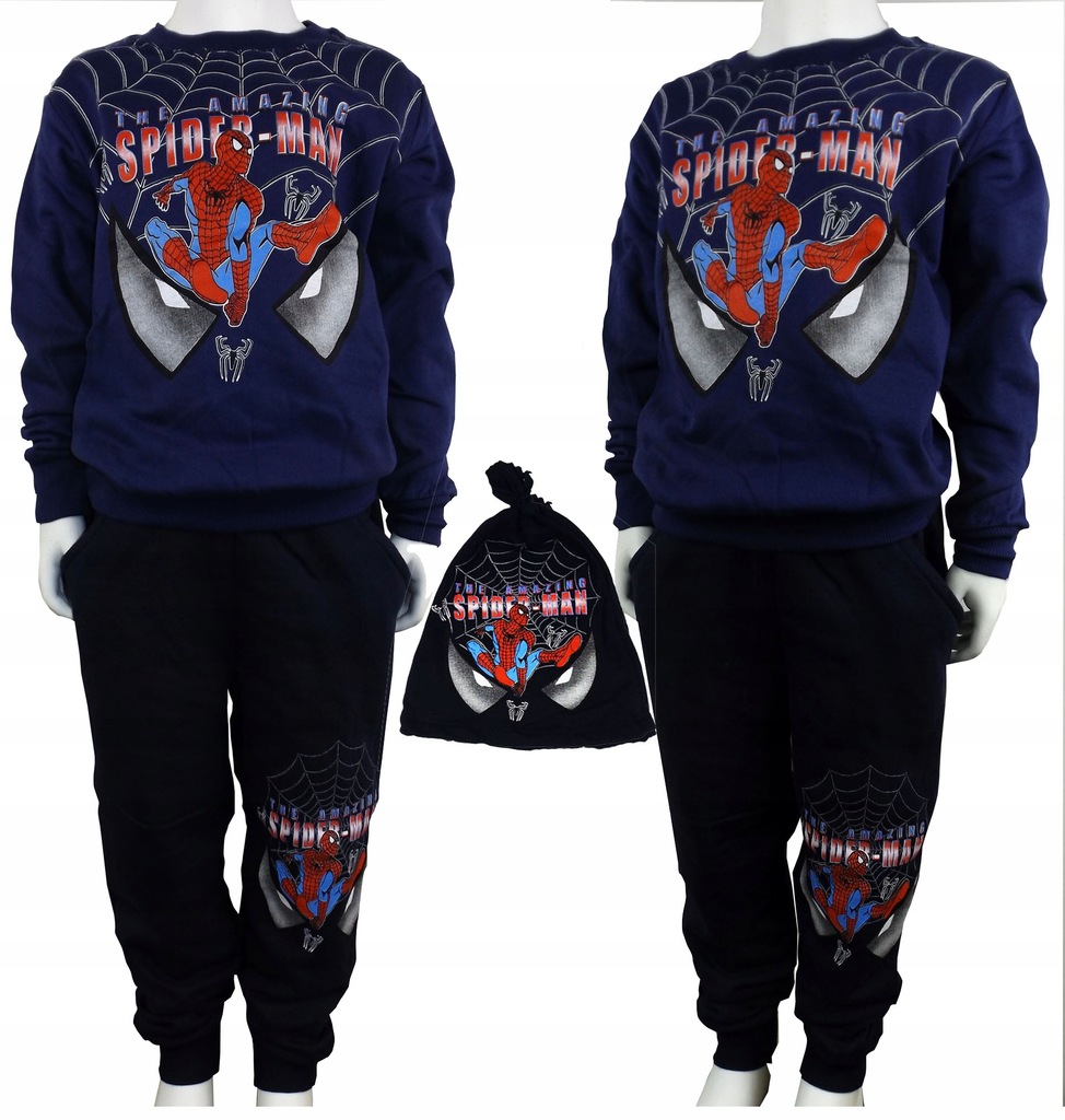 SPIDERMAN Marvel Dres Bluza + Spodnie 110 5 l .