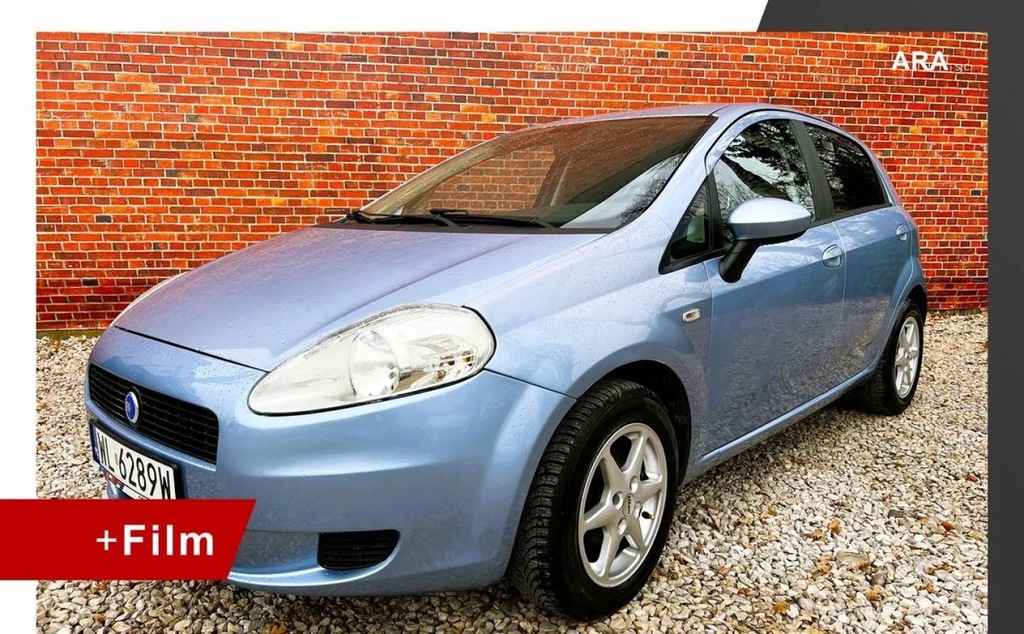 Fiat Punto klima alu niski przebieg Warszawa g...