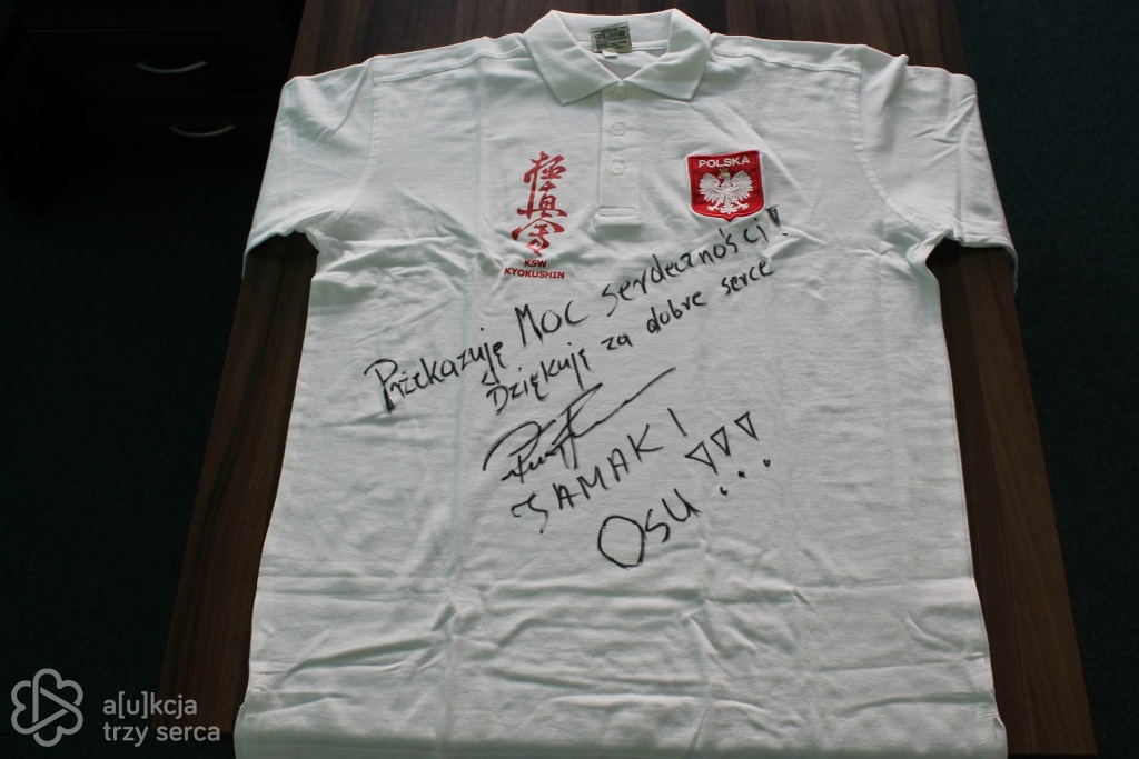 Tomasz Puzon-koszulka+zdjęcie z autografem
