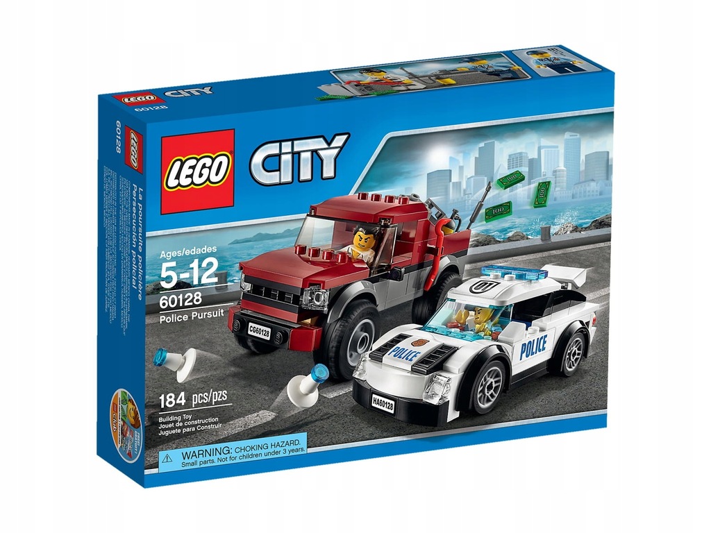 Klocki LEGO City Policyjny pościg 60128