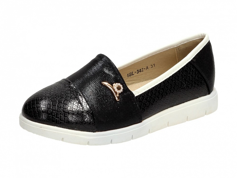 SLIP ON Półbuty dziecięce BADOXX 342 BK r25