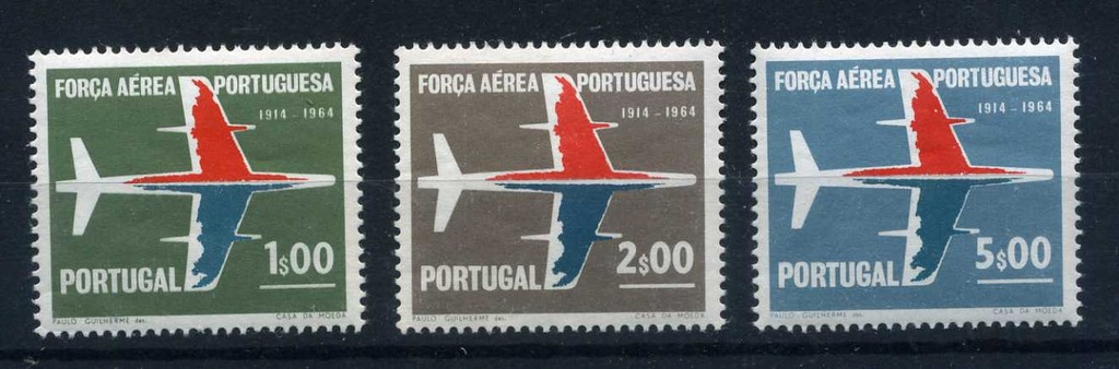 PORTUGALIA 1965 r. - SAMOLOTY **