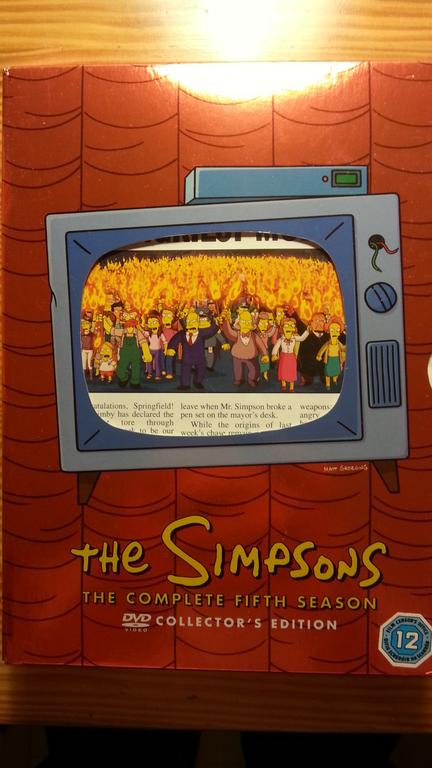 the Simpsons - complete 5th series!!!