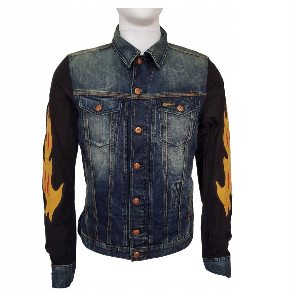 Kurtka jeansowa Diesel ELSHAR-F L