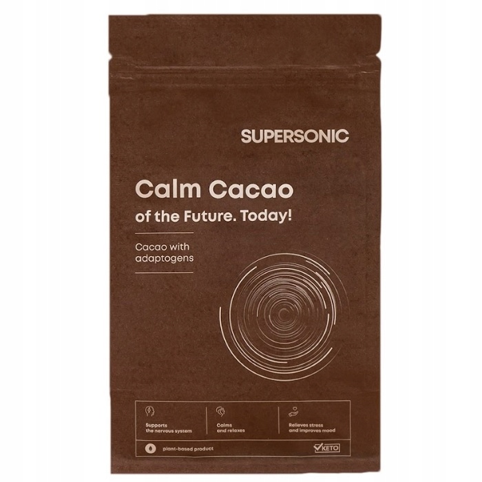 Supersonic Calm Cacao kakao z adaptogenami supl P1