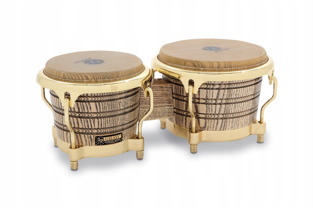 Latin Percussion Bongo Galaxy Giovanni Gold HW