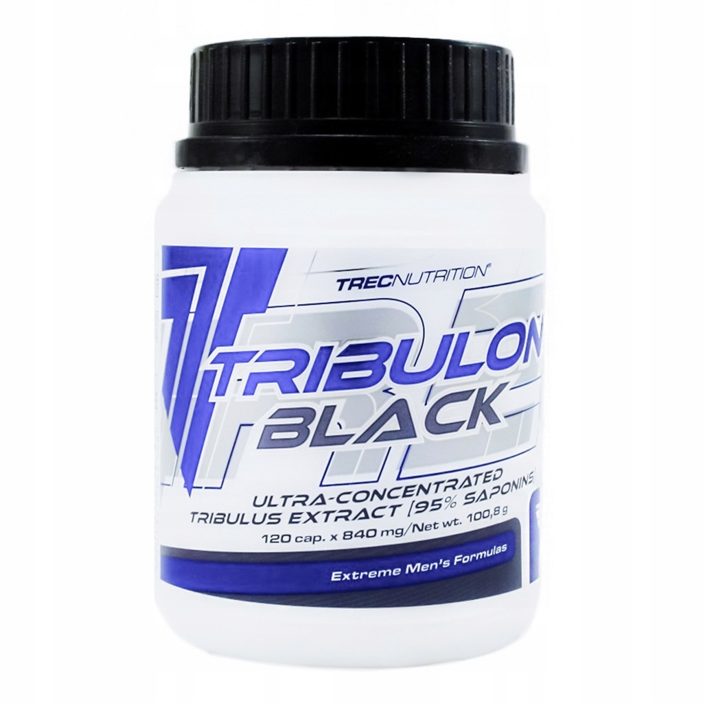 TREC TRIBULON BLACK 120cap TESTOSTERON LIBIDO SIŁA