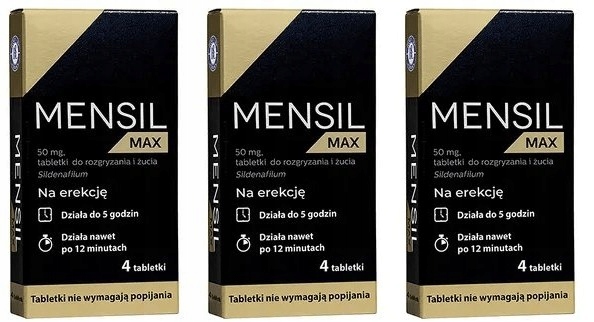 Mensil Max 50mg 12 tabletek
