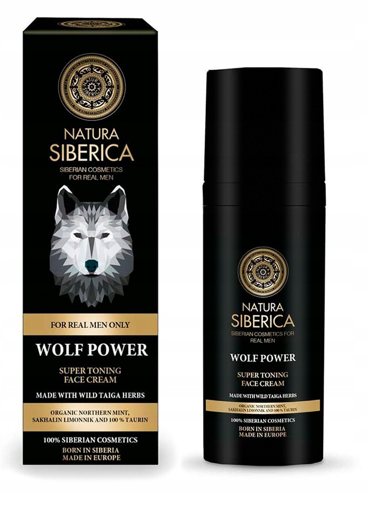 Natura Siberica men krem do twarzy wolf power 50ml