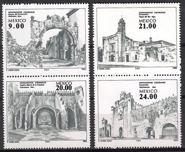 Meksyk 1983 Mi 1885-1888 Czyste **