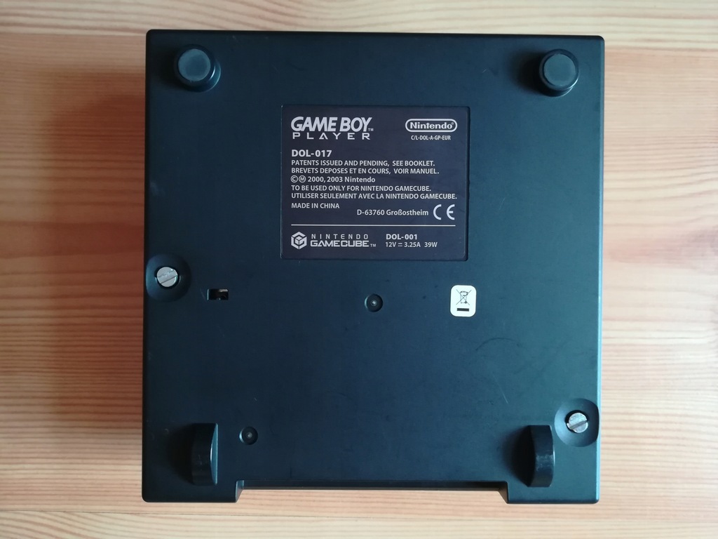 Adapter Nintendo Game Boy Player GAMECUBE 8461109412 oficjalne