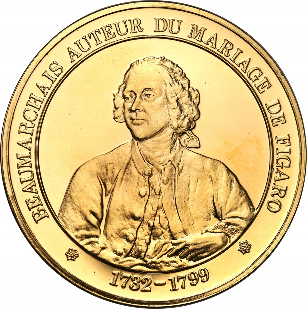 Francja medal Beaumarchais SREBRO