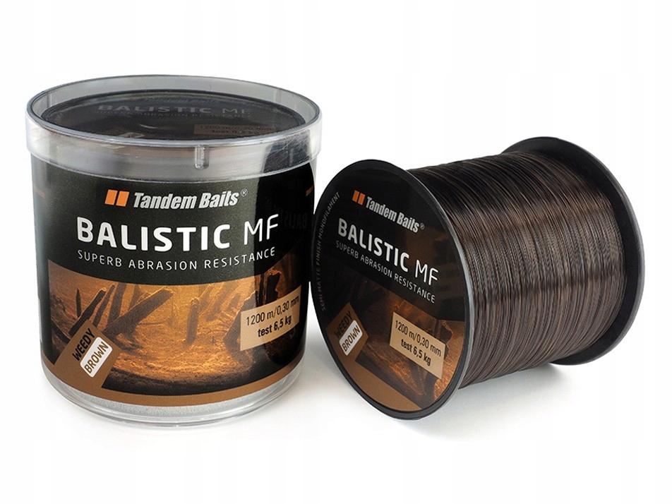 Żyłka Balistic Mf 900m 0,40mm Brąz Tandem Baits