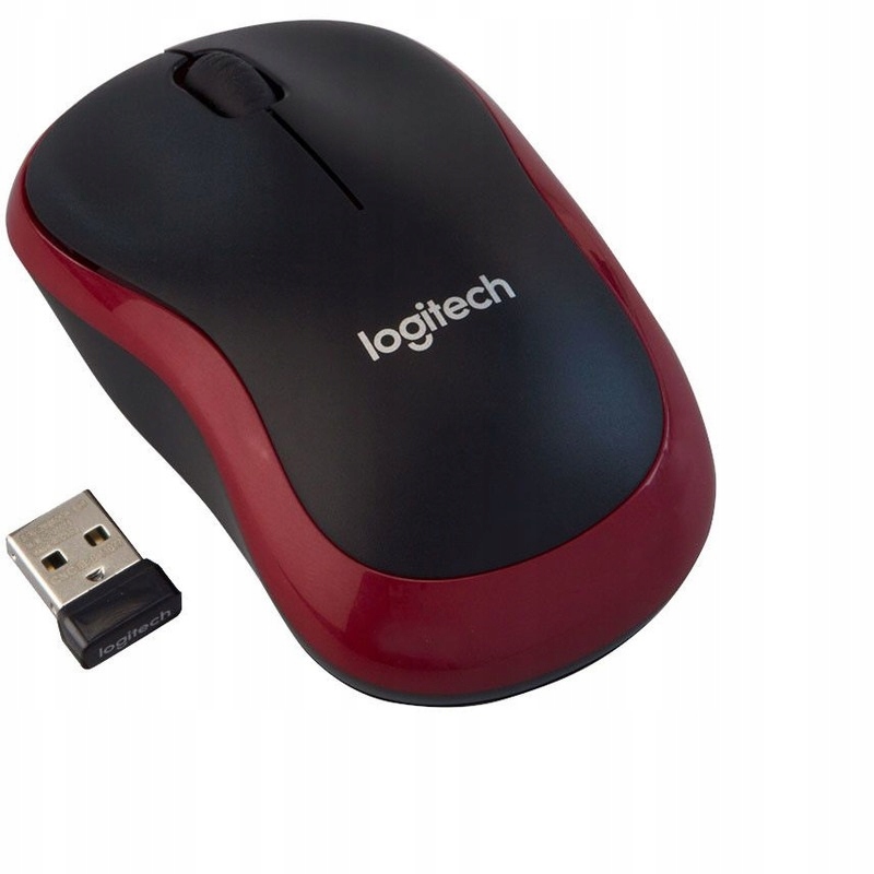 Купить Беспроводная мышь Logitech M185 Nano Red: отзывы, фото, характеристики в интерне-магазине Aredi.ru