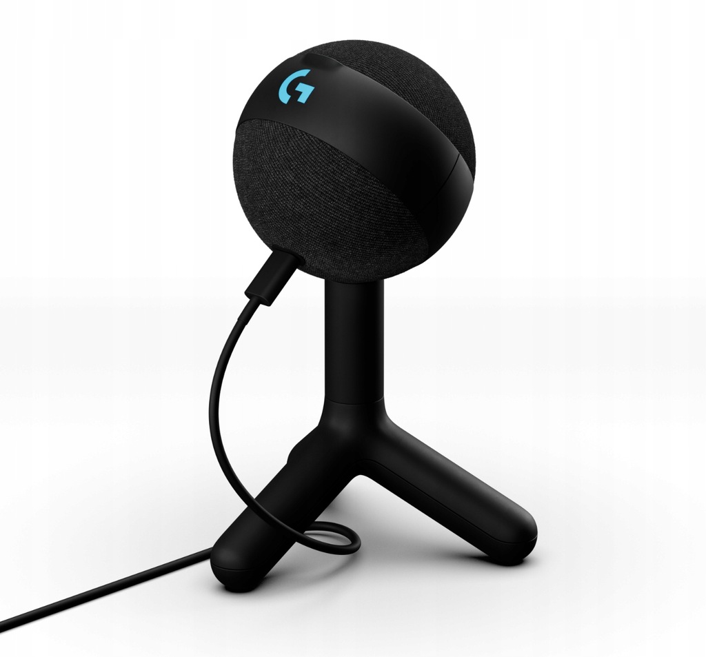 Mikrofon Pojemnościowy Logitech Yeti Orb - USB - Czarny - 988-000551