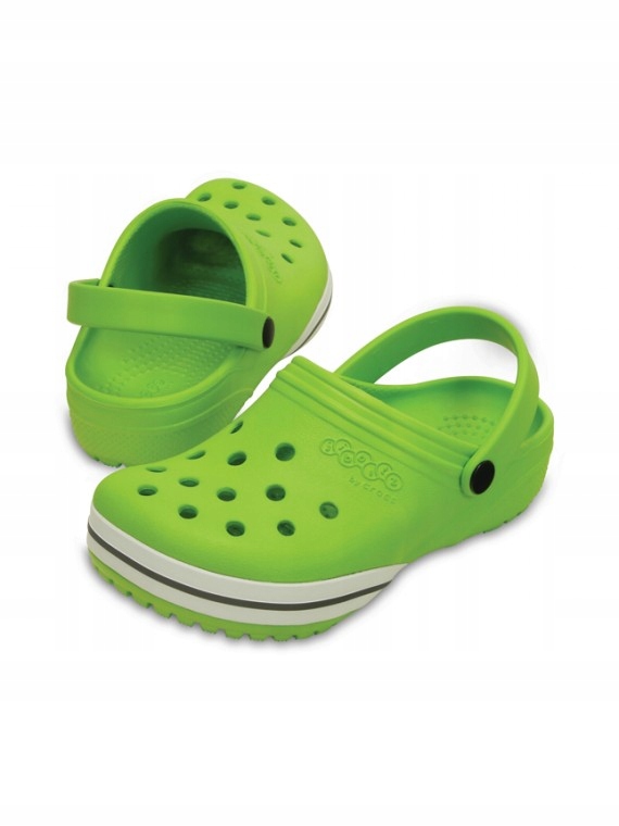 CROCS CROCBAND CLOGS klapki 25-26 Zielone C9