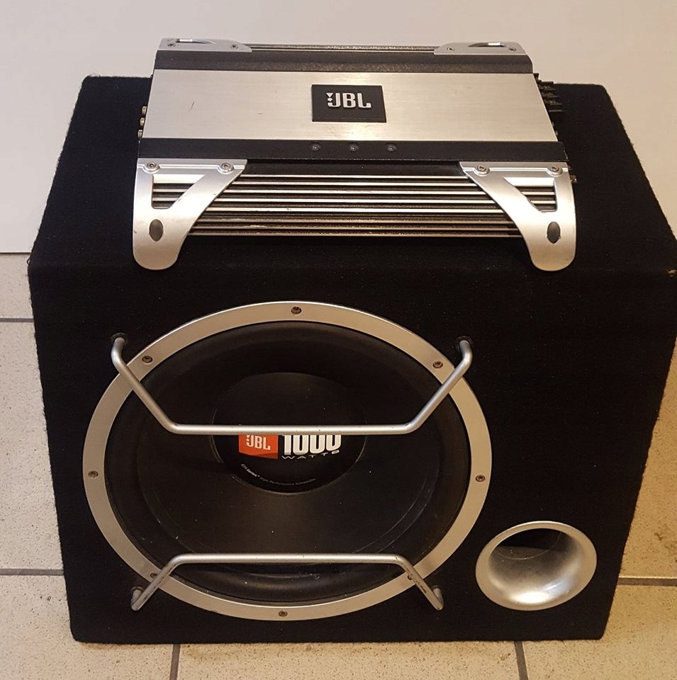 SUBWOOFER JBL 1000WAT Wzmacniacz JBL OKAZJA Gratis 7746986907